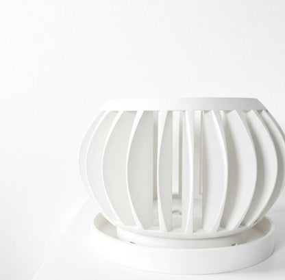 Rene Pflanztopf – Offener 3D-Orchideentopf mit integriertem Belüftungssystem und Abtropfschale