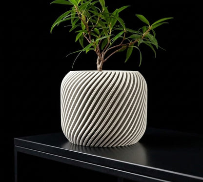 Schräger Pflanztopf – 3D-Design trifft auf Perspektivwechsel