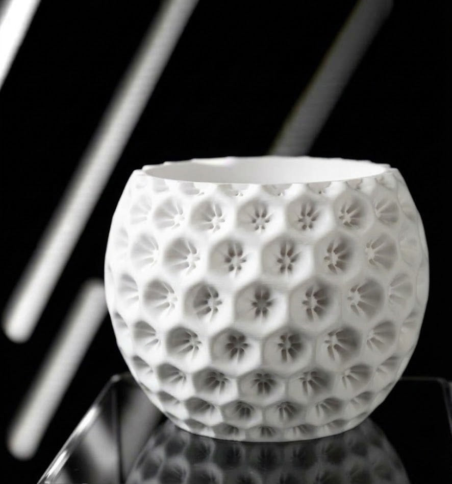 Sternenklar Pflanztopf – Galaktische Eleganz in 3D-Form