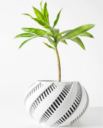 Krato – Der 3D-Pflanztopf mit dynamischem Lamellen-Design