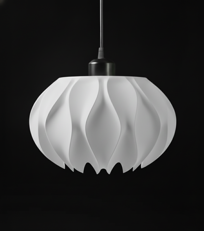 "Abyssal" Pendelleuchte – skulpturales Lichtobjekt mit organischem Charakter