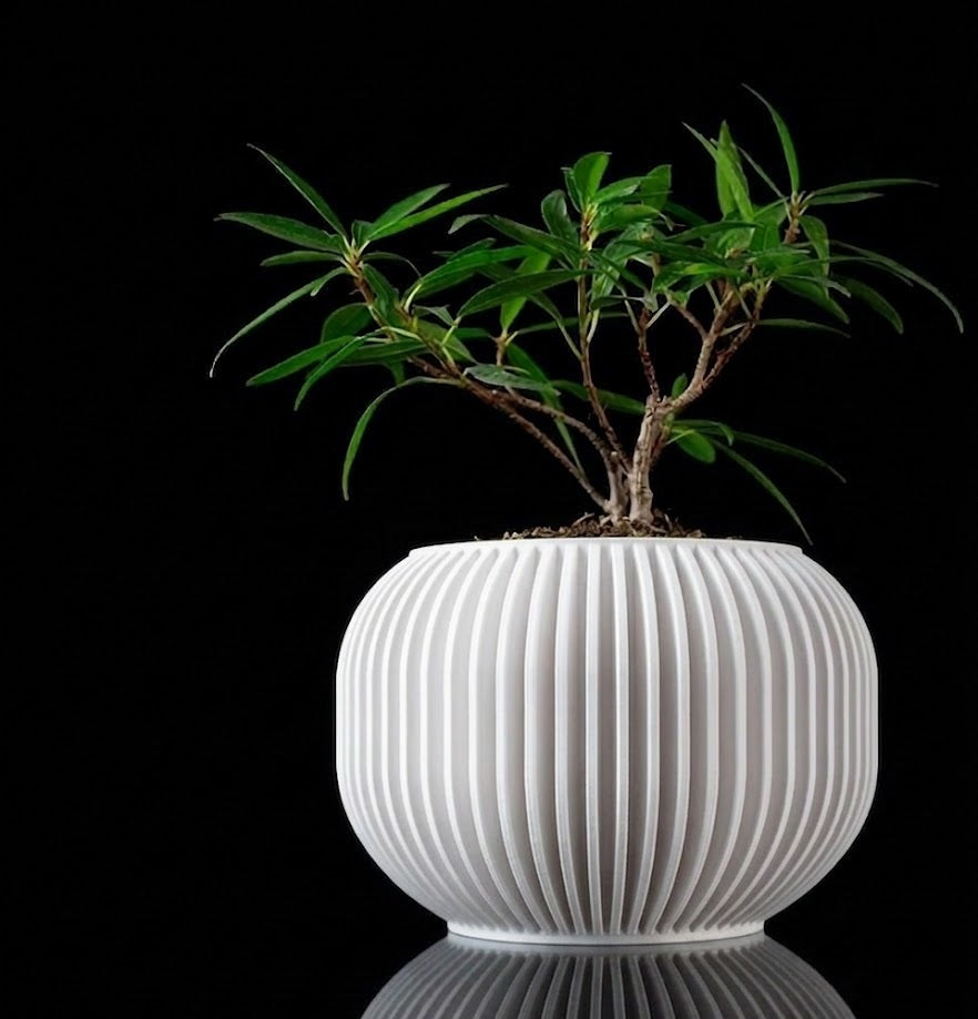 Yuso 3D Pflanztopf – Minimalismus trifft auf organische Eleganz