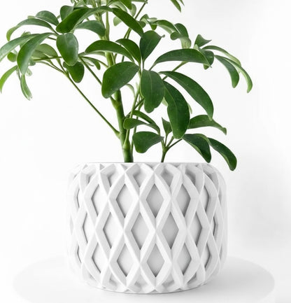 Kinao Pflanztopf – Kunstvolle Geometrie in Perfektion