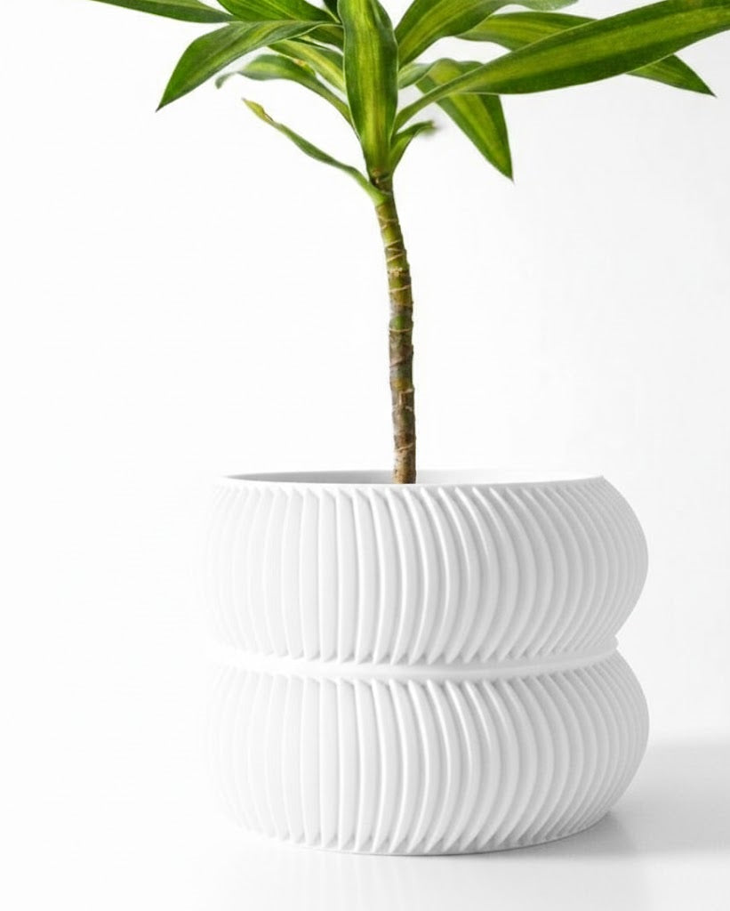Miko – Der minimalistisch-dynamische 3D-Pflanztopf mit Charakter