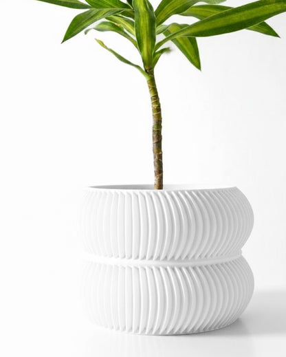 Miko – Der minimalistisch-dynamische 3D-Pflanztopf mit Charakter