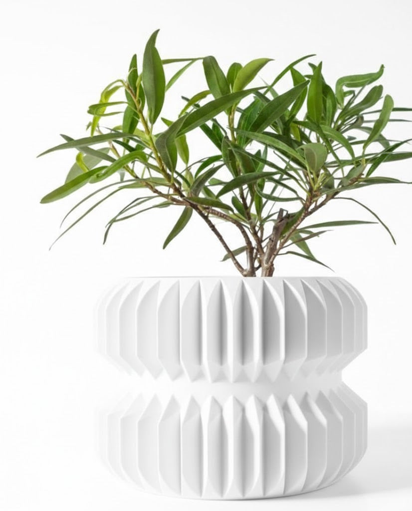 Der Pilas – 3D-Pflanztopf mit markantem Stufenprofil
