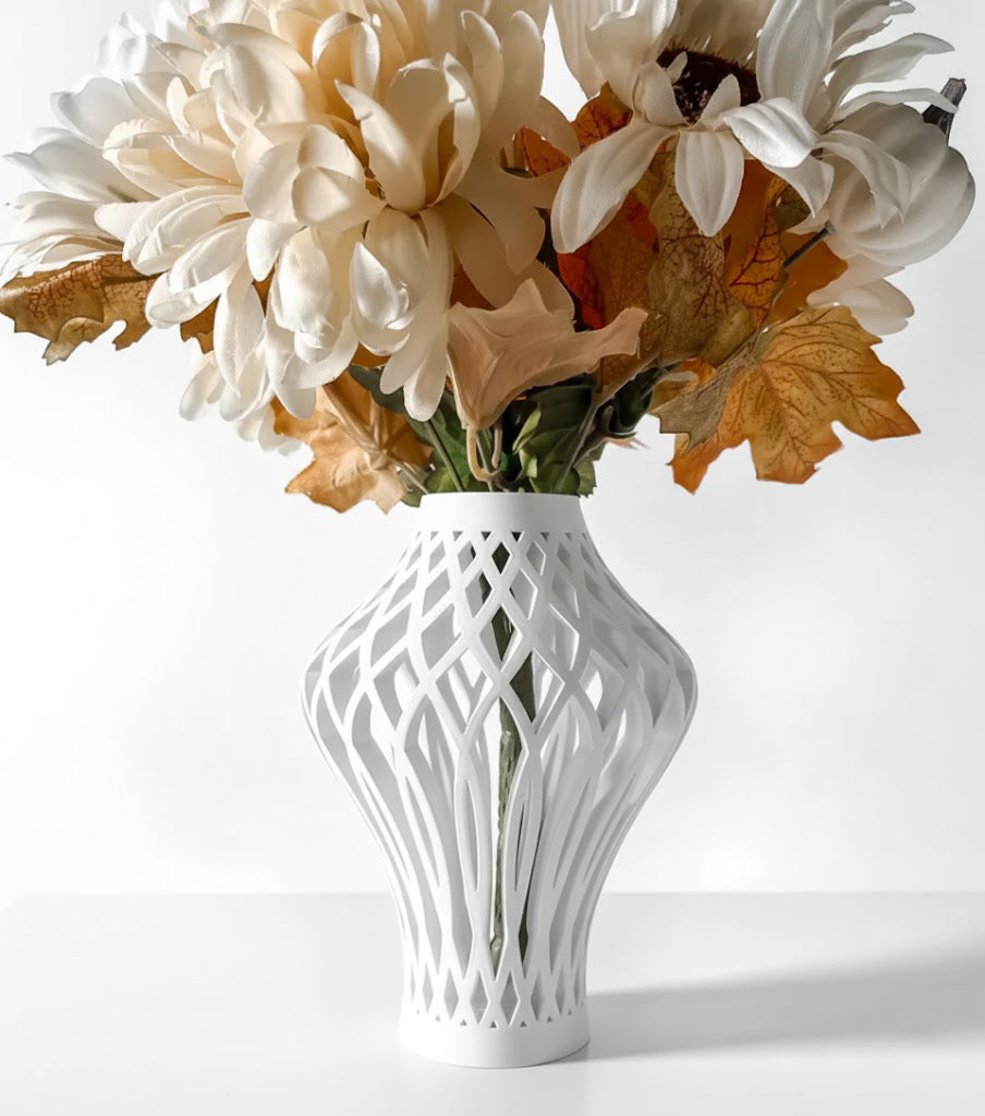 Vase „Alano-Vase“ – Eleganz im modernen Gitterdesign