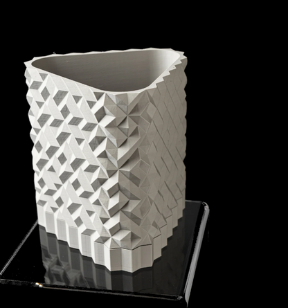 Cobble Pflanztopf 02 – Skulpturales Design mit urbanem Flair
