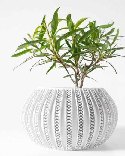 Der Syne – 3D-Pflanztopf mit strukturierter Eleganz