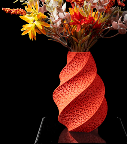 Vase „Wire Flower Vase“ – Geometrie in Bewegung