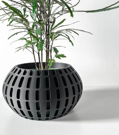Xander 3D Pflanztopf – Futuristisches Rasterdesign für stilvolle Pflanzenpräsentation