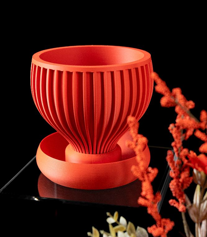 Yin 3D Pflanztopf – Design trifft auf Balance