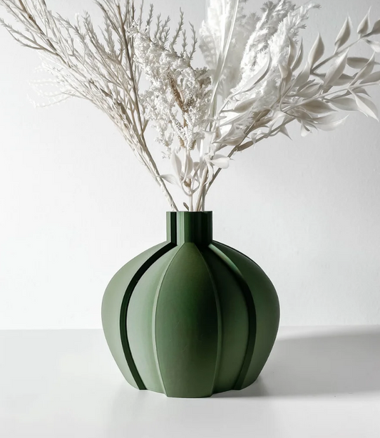 Vase „Yomu Short Vase“ – Minimalismus trifft organische Form