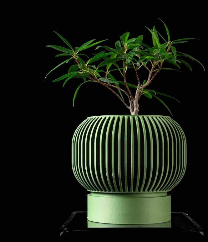 Yuso 3D Pflanztopf – Minimalismus trifft auf organische Eleganz
