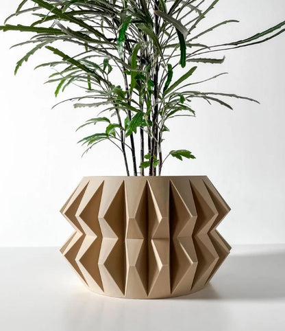 Almin 3D Pflanztopf – Geometrische Eleganz in Vollendung