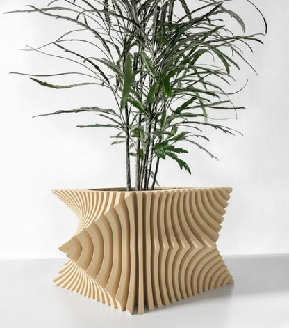 Anio – Der dynamisch verdrehte 3D Pflanztopf