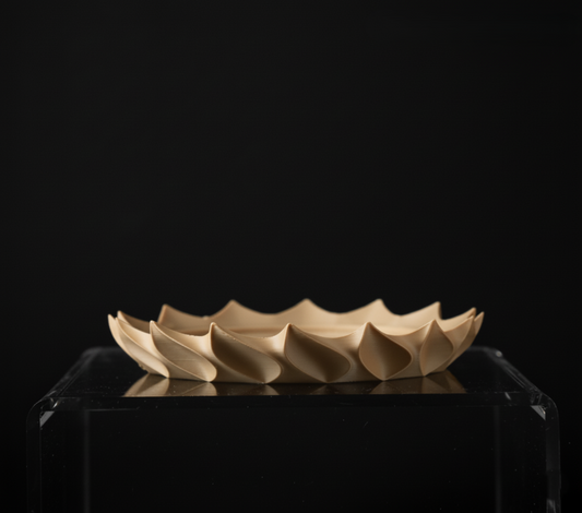 "Gedrehter" Untersetzer – Funktion trifft auf Design