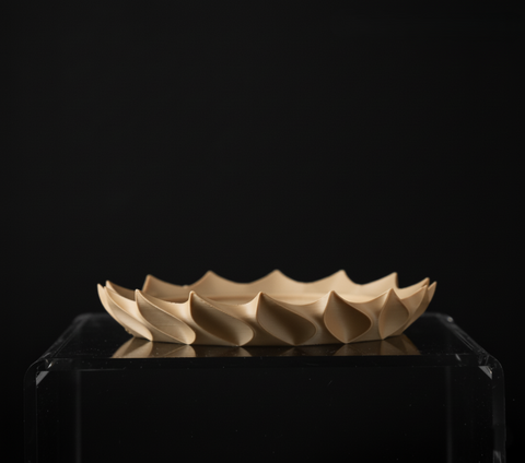 "Gedrehter" Untersetzer – Funktion trifft auf Design