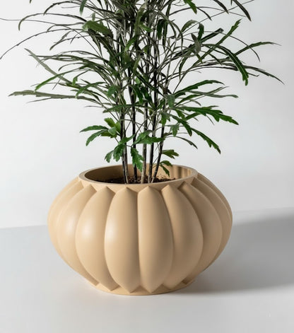 Bunos 3D Pflanztopf – Skulpturales Design für stilvolle Pflanzenpräsentation