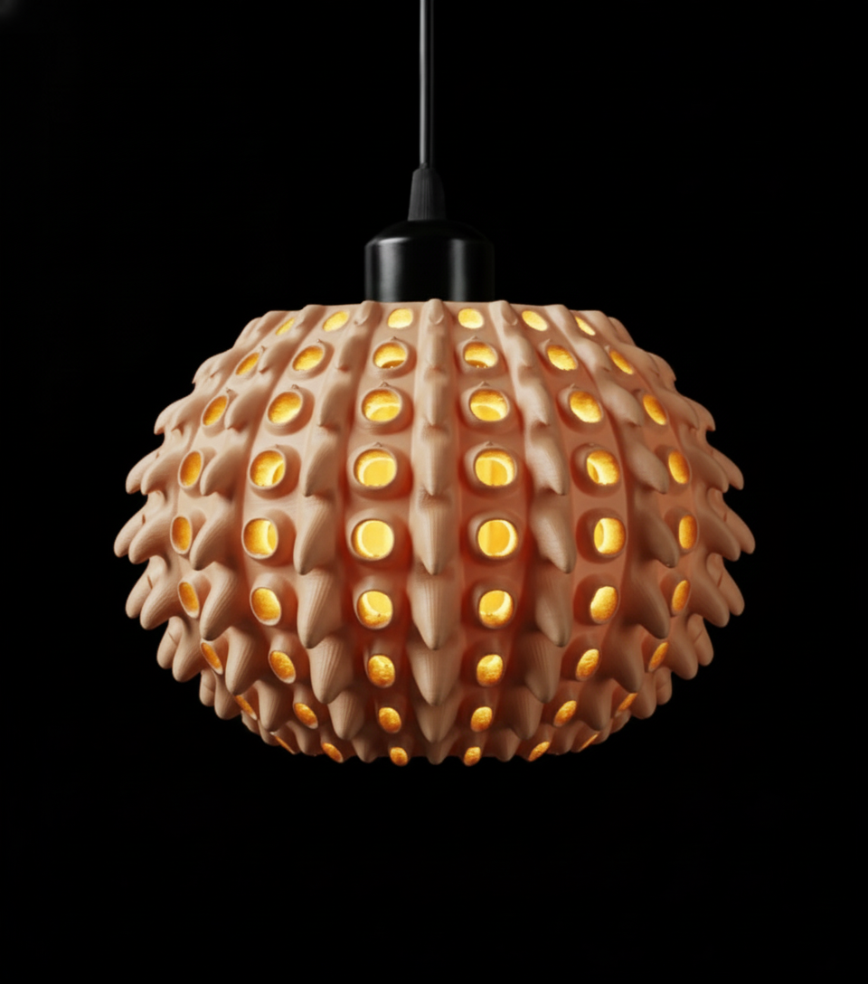 "Barnacle" Pendelleuchte – organisches Design mit markanter Struktur