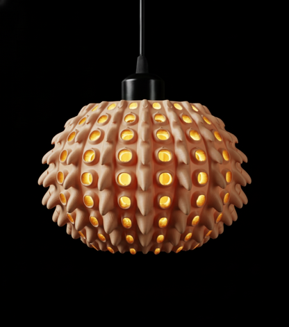 "Barnacle" Pendelleuchte – organisches Design mit markanter Struktur