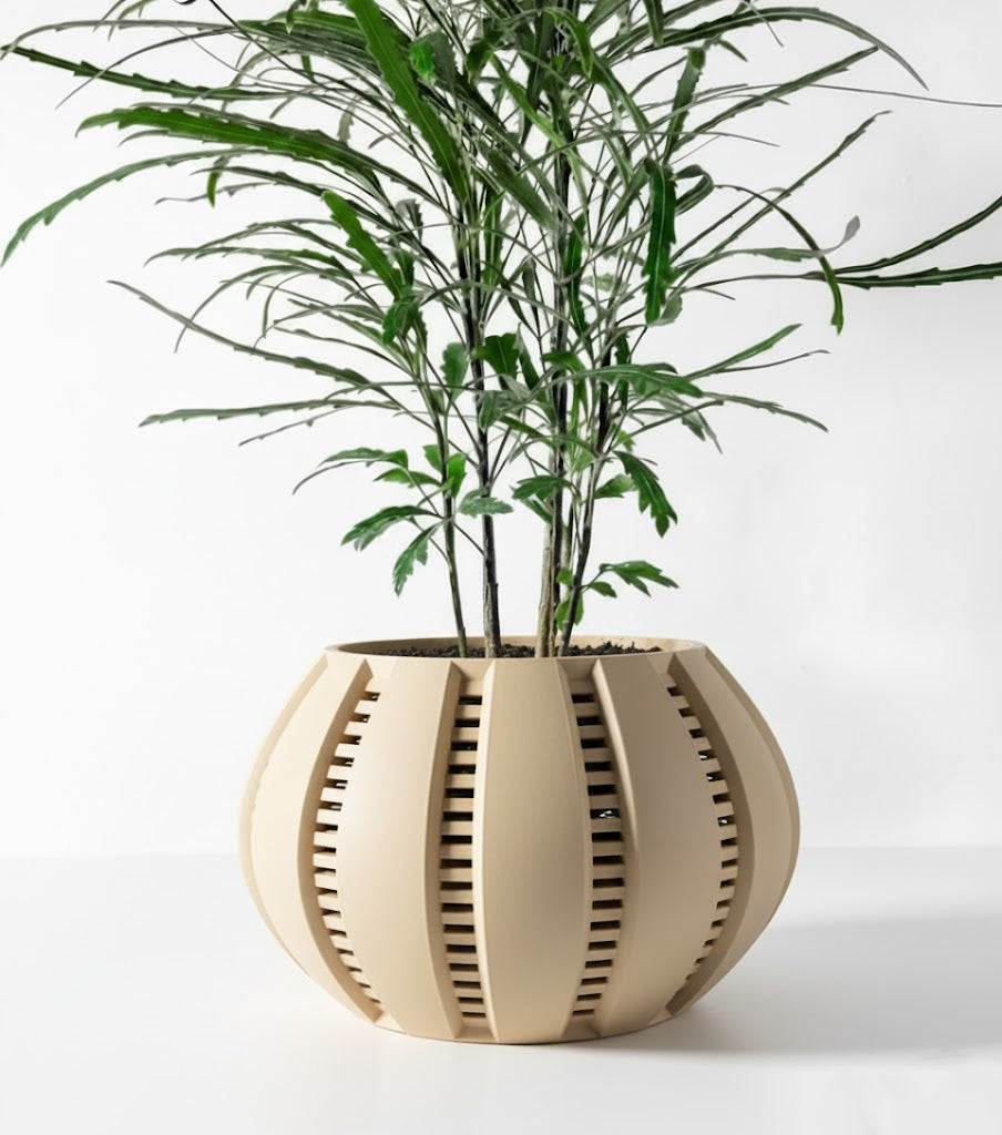 Balu 3D Pflanztopf – Modernes Design trifft strukturierte Eleganz