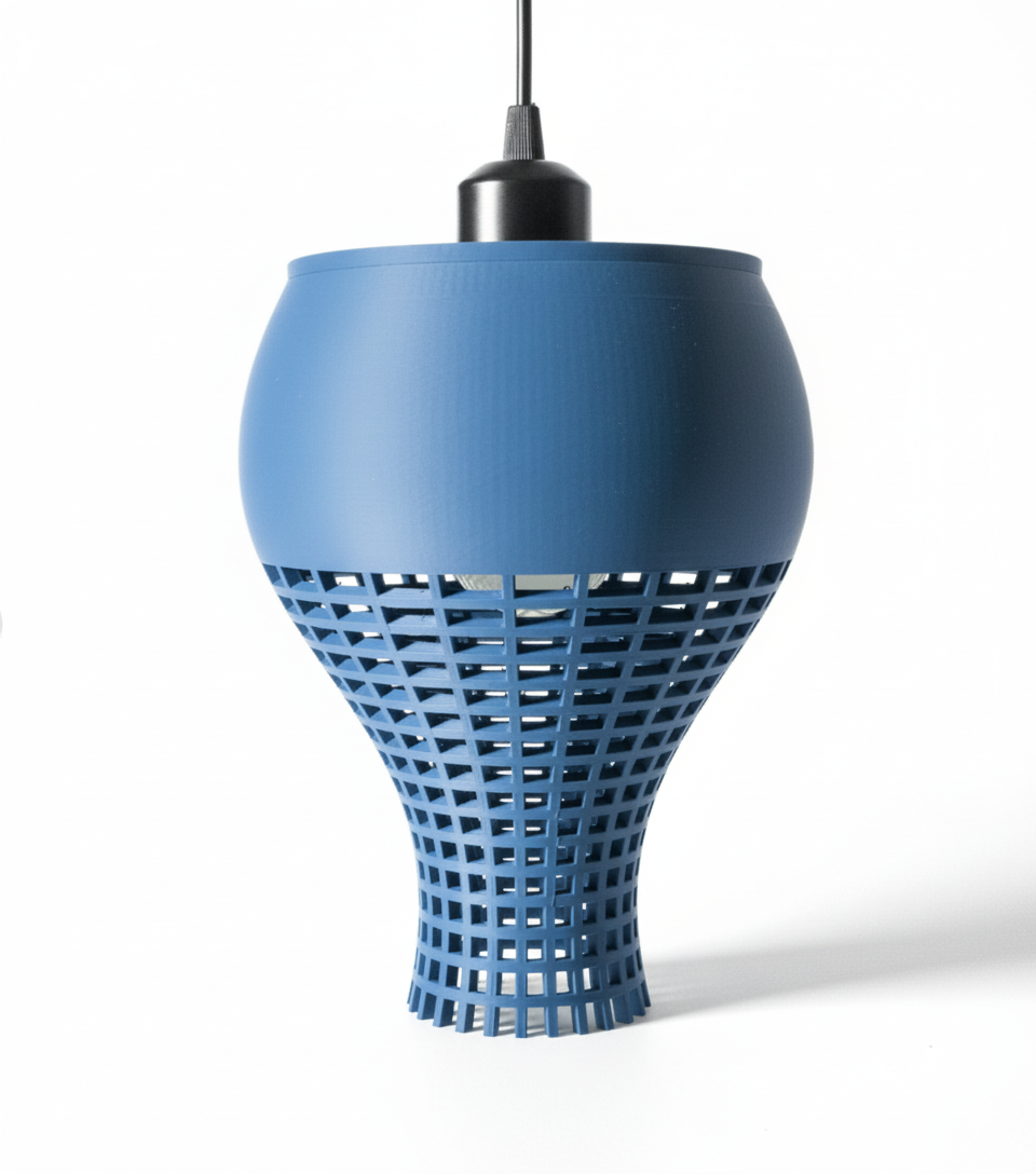 "Kata Pendelleuchte" – Modernes Design mit filigraner Gitterstruktur