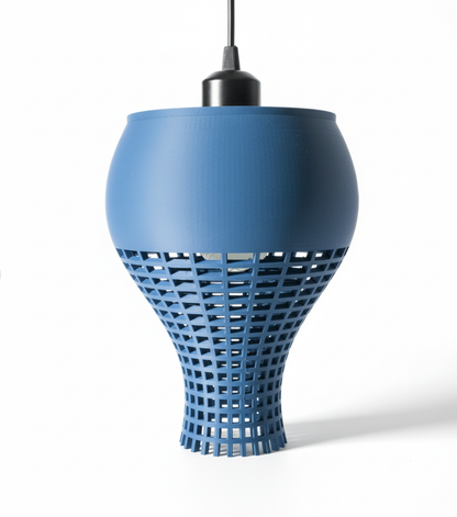 "Kata Pendelleuchte" – Modernes Design mit filigraner Gitterstruktur
