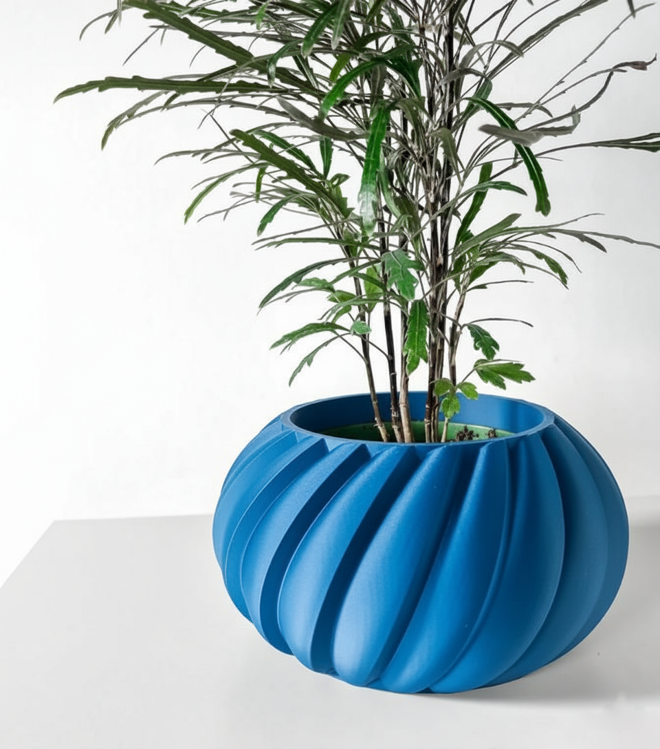 Oro 3D Pflanztopf – Dynamische Form trifft modernes Design