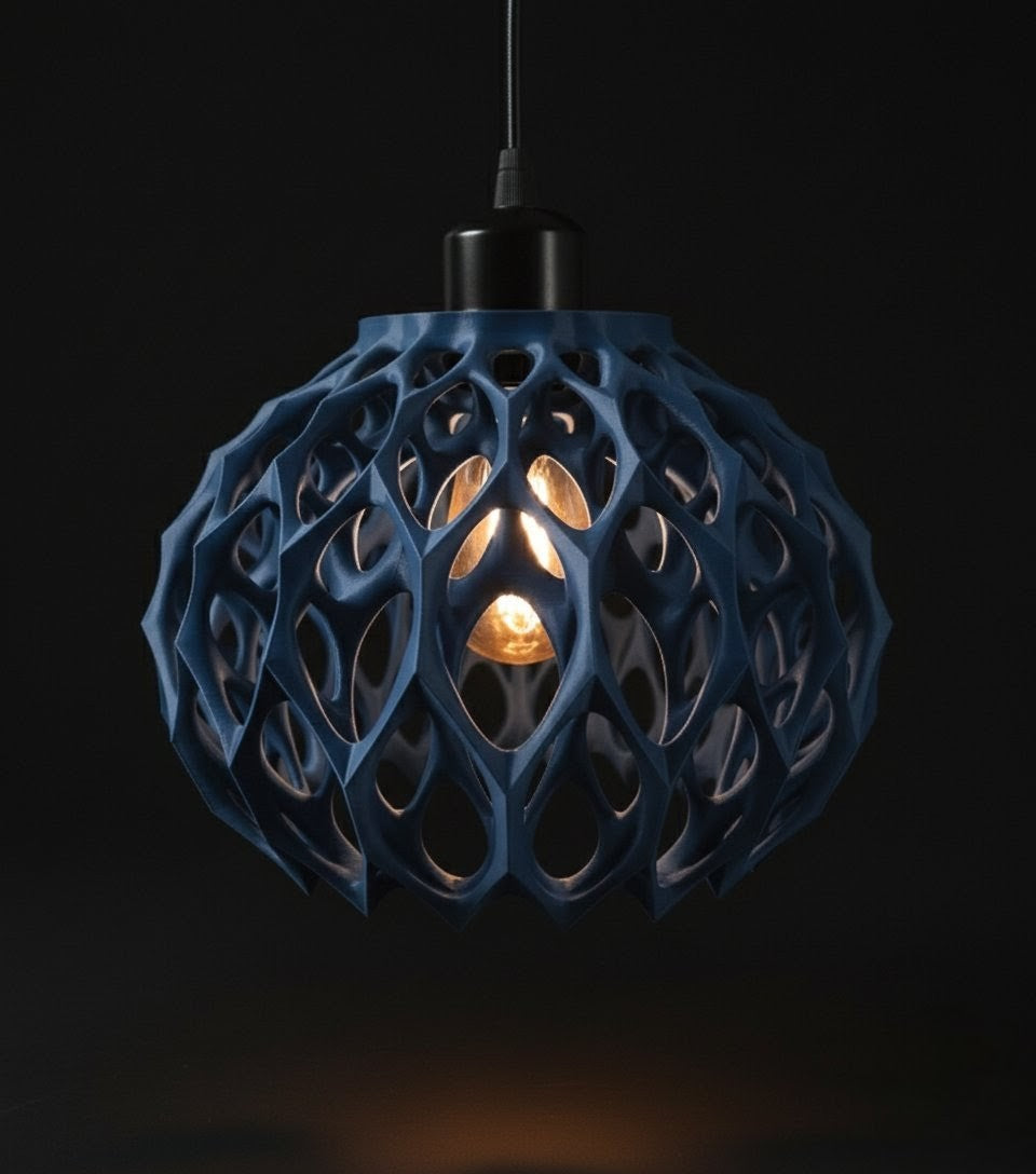 "Invader Pendant" – Lichtskulptur für moderne Räume