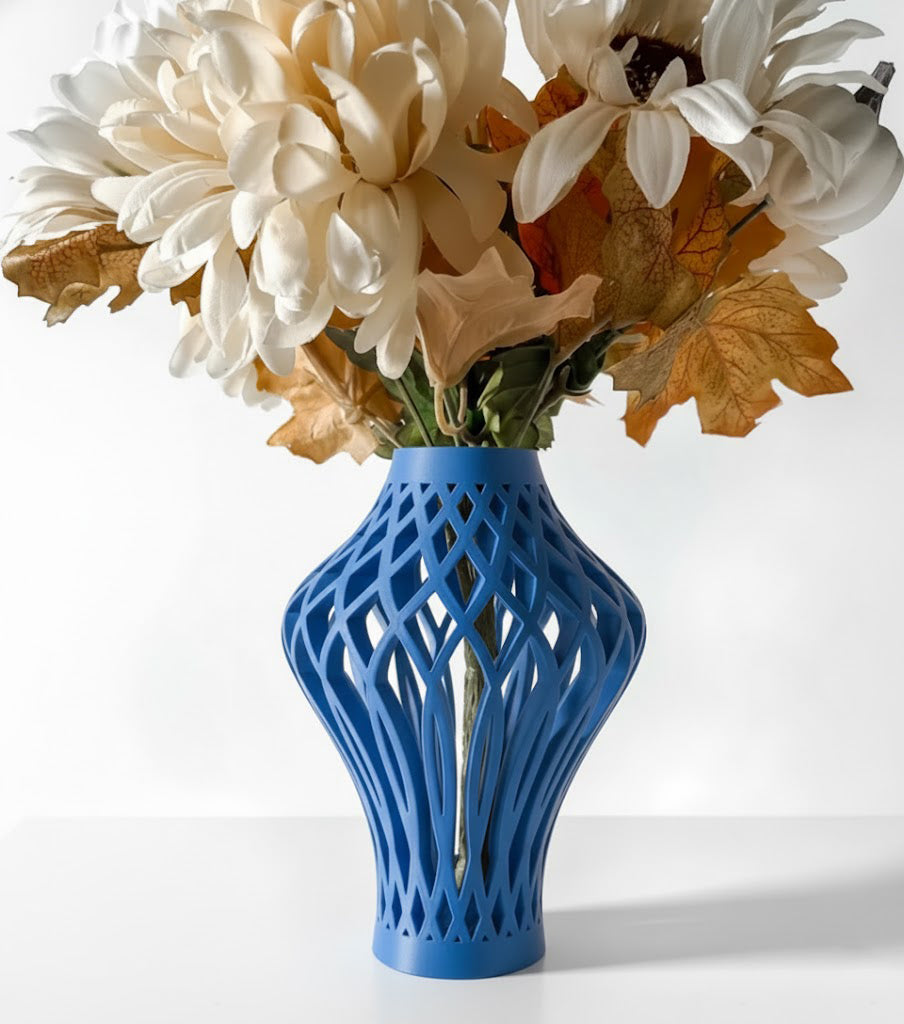 Vase „Alano-Vase“ – Eleganz im modernen Gitterdesign