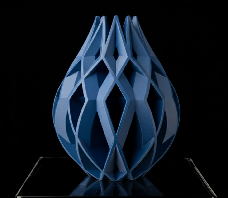 Vase "Von Flower" – Geometrische Eleganz in Blütenform