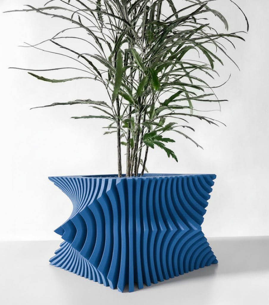 Anio – Der dynamisch verdrehte 3D Pflanztopf