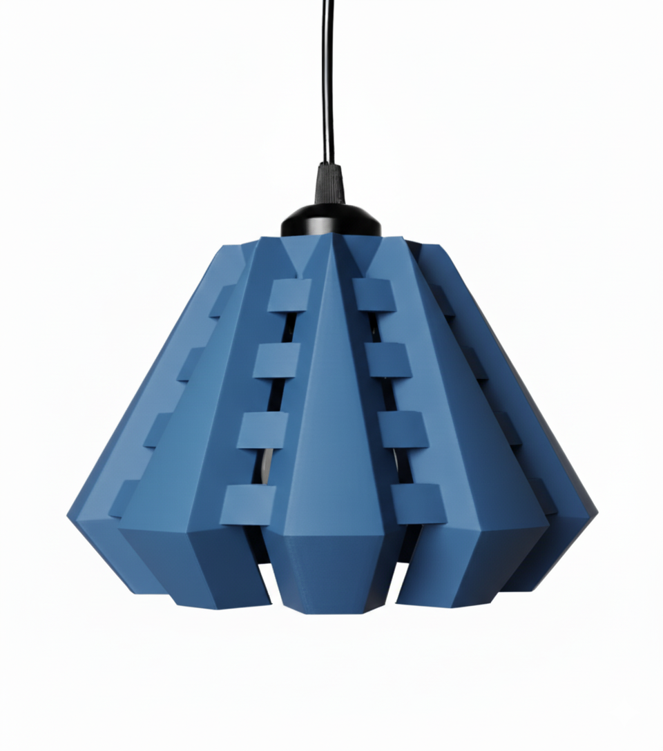 "Aniko" – Moderne 3D-gedruckte Pendelleuchte