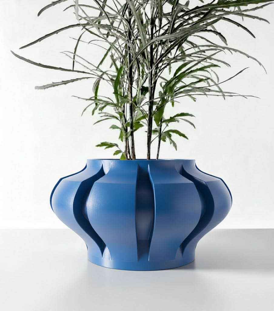 Ariko – Der elegante 3D-Pflanztopf in organischer Form