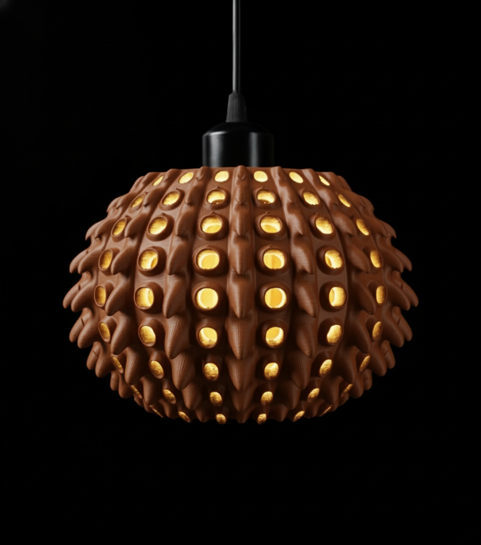 "Barnacle" Pendelleuchte – organisches Design mit markanter Struktur