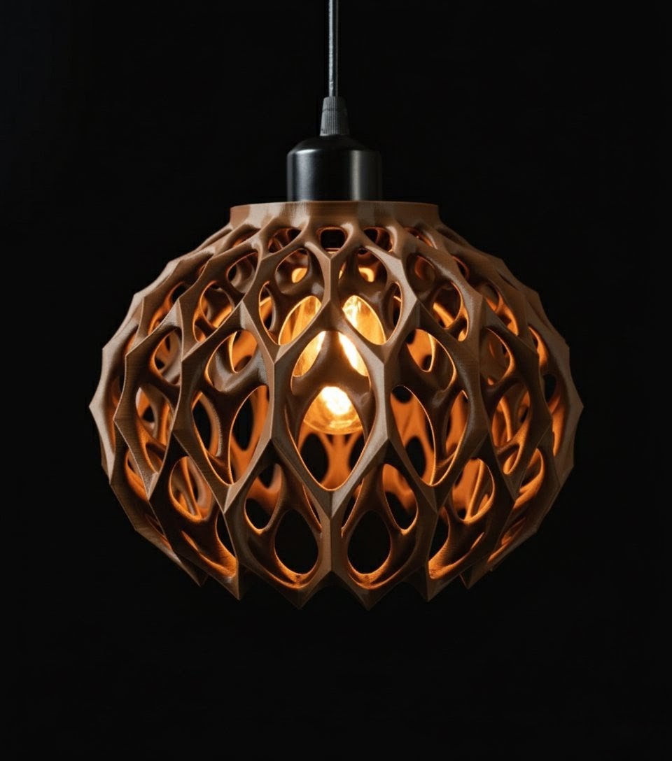 "Invader Pendant" – Lichtskulptur für moderne Räume