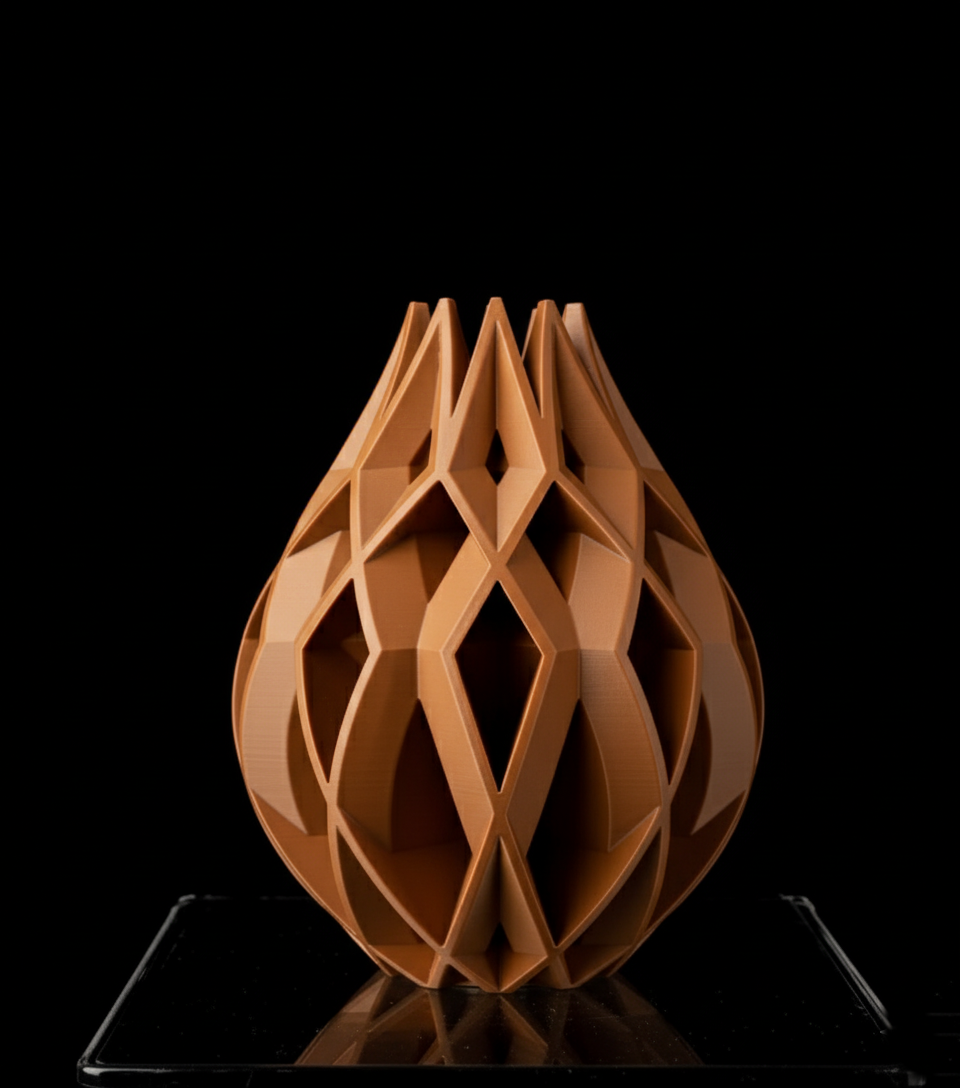 Vase "Von Flower" – Geometrische Eleganz in Blütenform