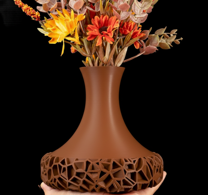 Vase "Vomo" – Modernes Design mit geometrischer Basisstruktur