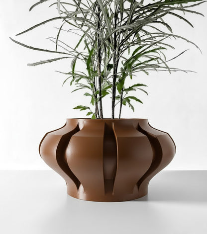 Ariko – Der elegante 3D-Pflanztopf in organischer Form