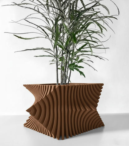 Anio – Der dynamisch verdrehte 3D Pflanztopf