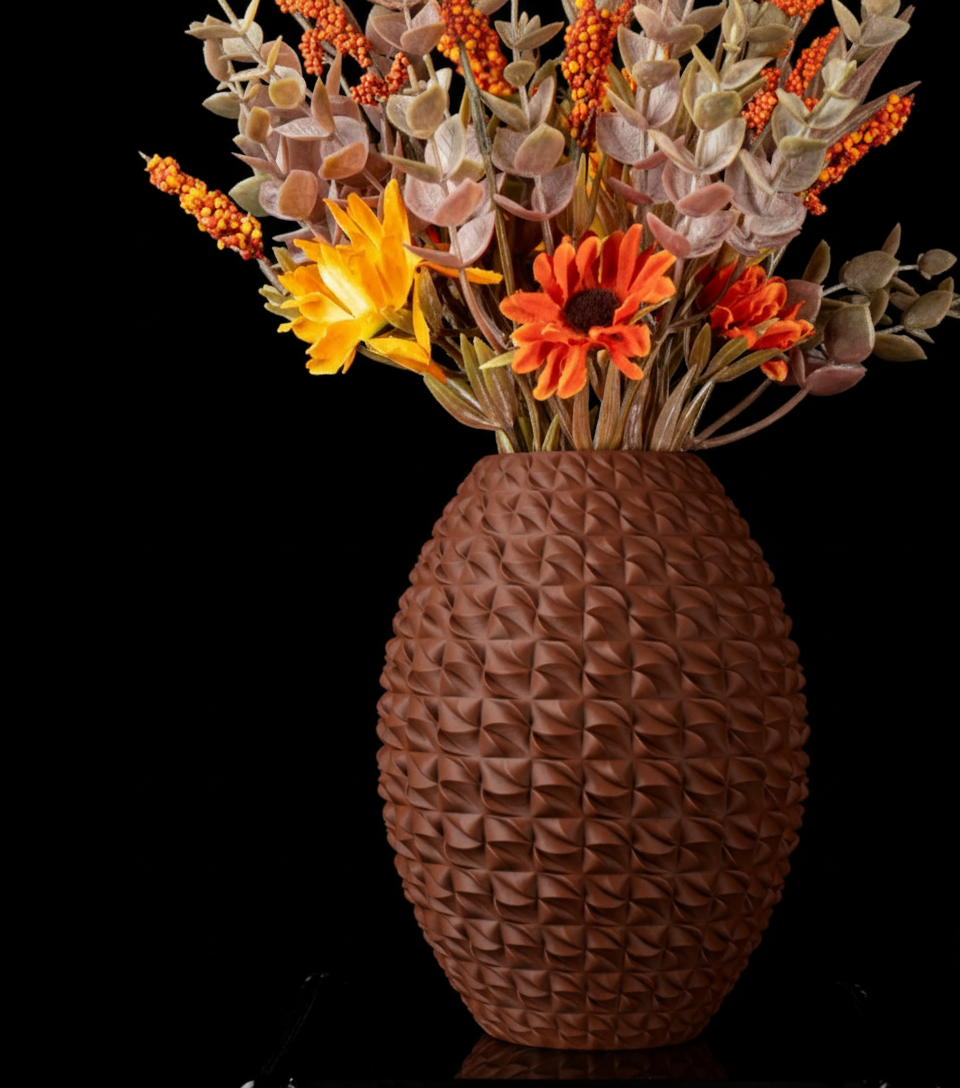 Vase "Sando" – Struktur trifft auf Eleganz