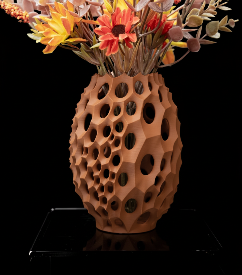 Vase "Virus 2.0" – Futuristische Kunst in organischer Form