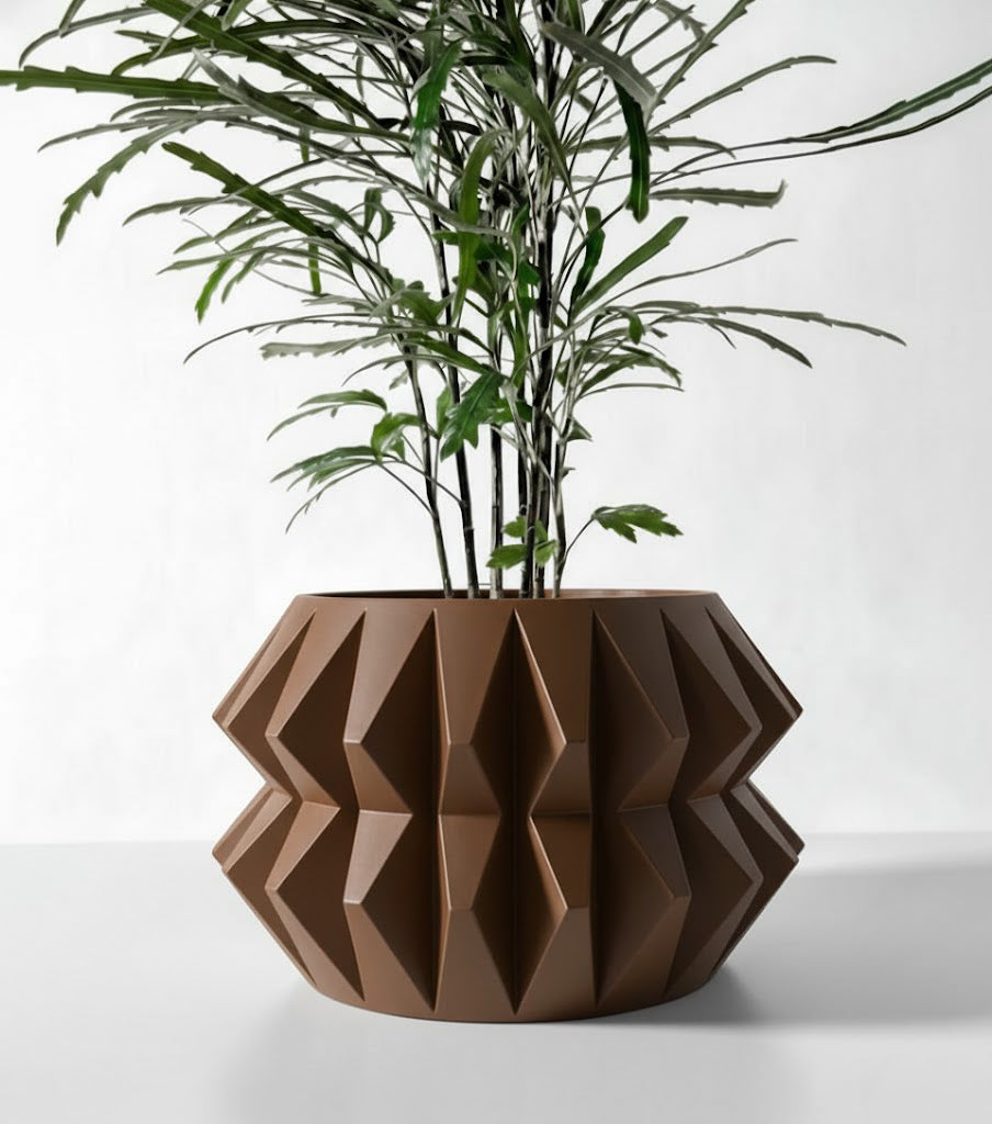 Almin 3D Pflanztopf – Geometrische Eleganz in Vollendung