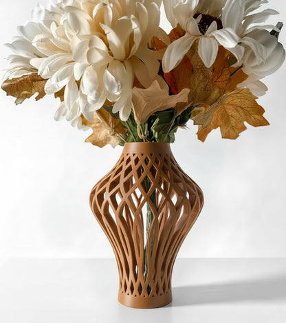 Vase „Alano-Vase“ – Eleganz im modernen Gitterdesign