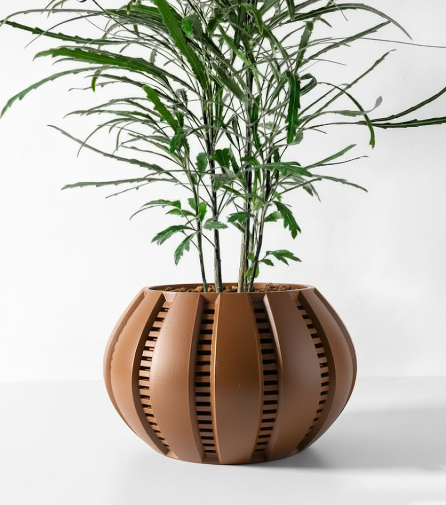 Balu 3D Pflanztopf – Modernes Design trifft strukturierte Eleganz