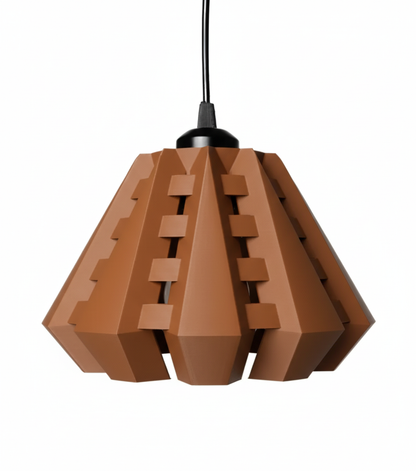 "Aniko" – Moderne 3D-gedruckte Pendelleuchte