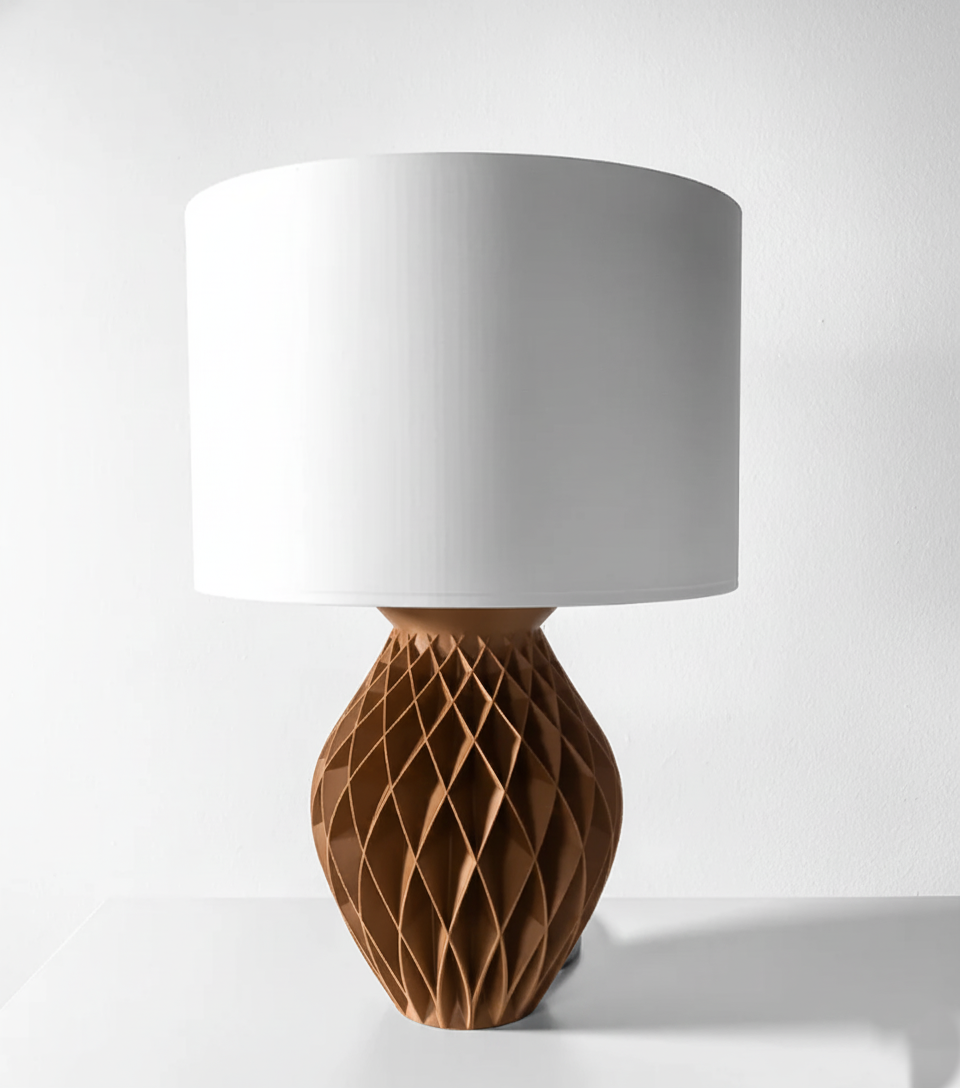 „Konio Tischleuchte – elegante 3D-Struktur für stilvolle Räume“