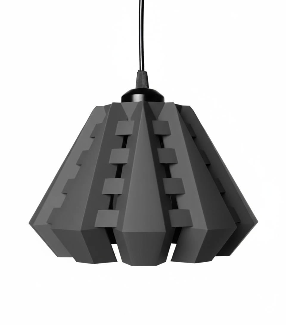 "Aniko" – Moderne 3D-gedruckte Pendelleuchte