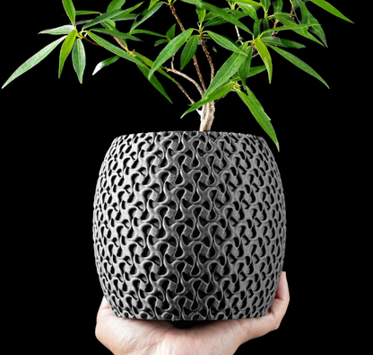 Ringa Pflanztopf – organische 3D-Ästhetik für moderne Räume